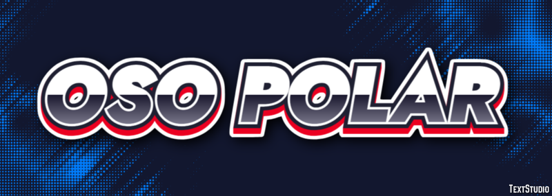 Oso polar Effet de Texte