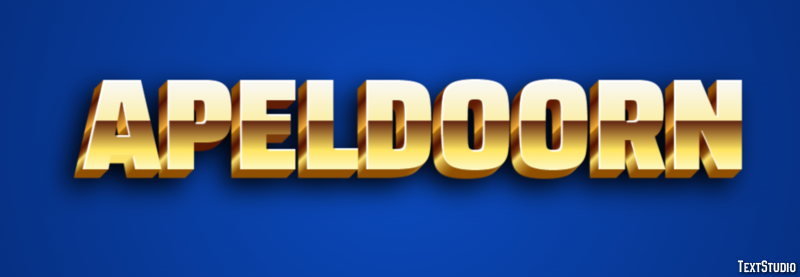 Apeldoorn Effetto testo