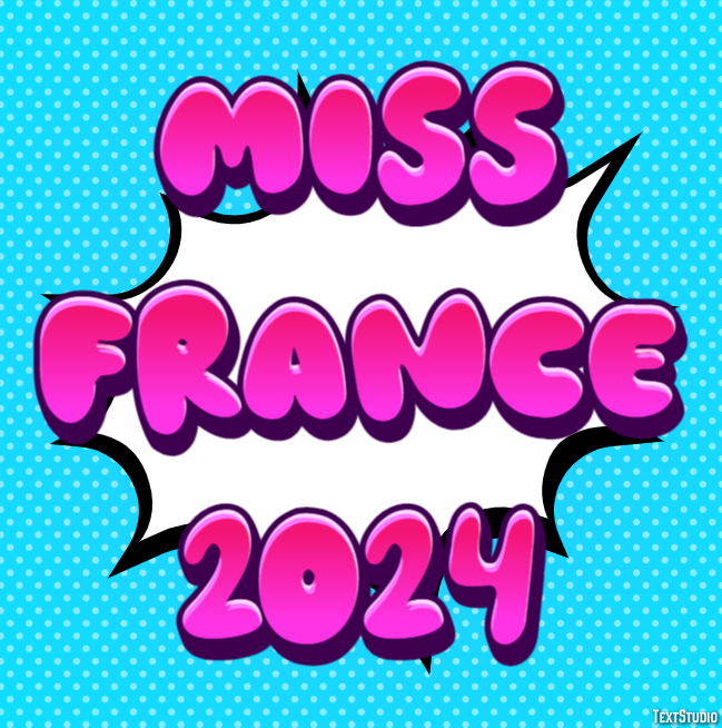 Miss France 2024 Effetto testo