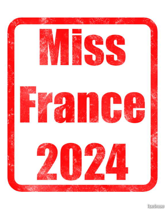 Miss France 2024 Effetto testo