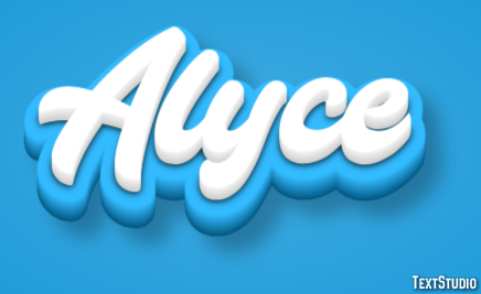 Alyce Text Effect