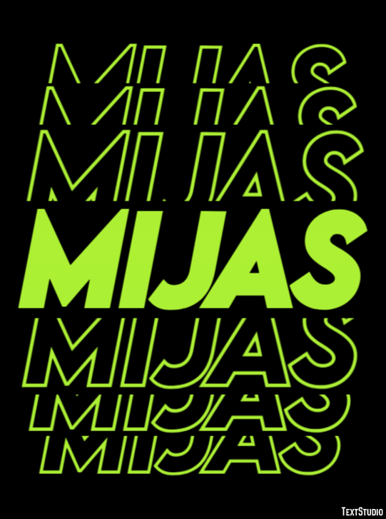 Mijas Efekt tekstowy