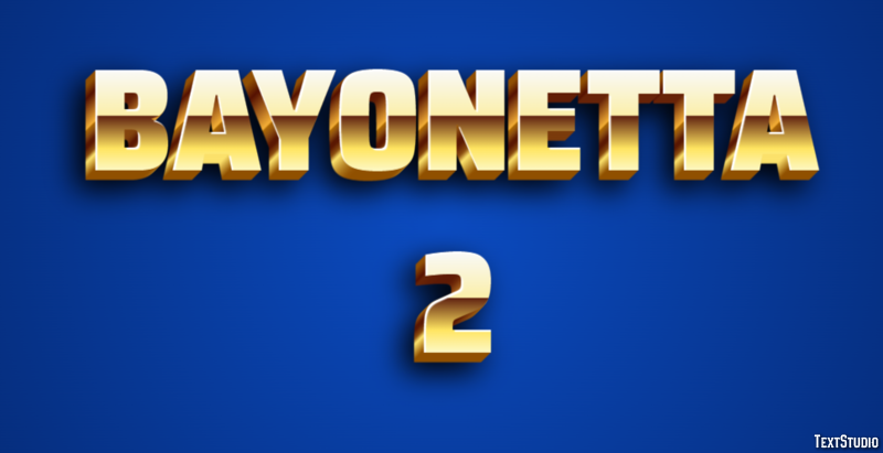 Bayonetta 2 Effetto testo