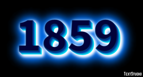1859 Text Effect