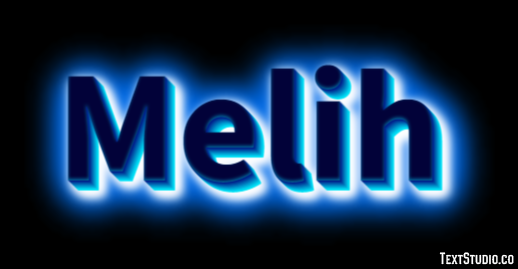 Melih Texteffekt