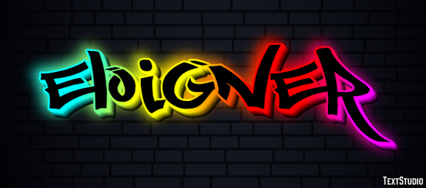 éloigner Text Effect