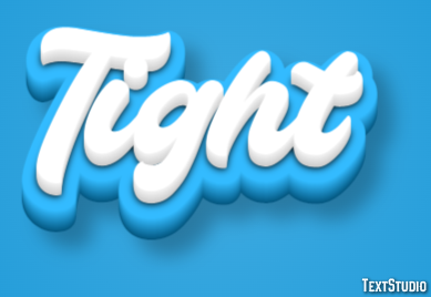 Tight Effetto testo