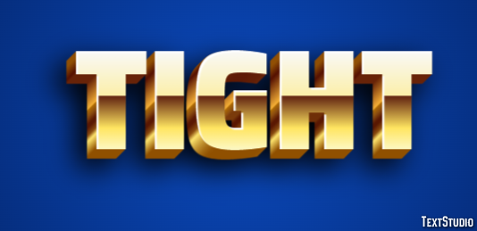 Tight Effetto testo