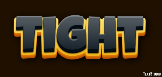 Tight Efekt tekstowy