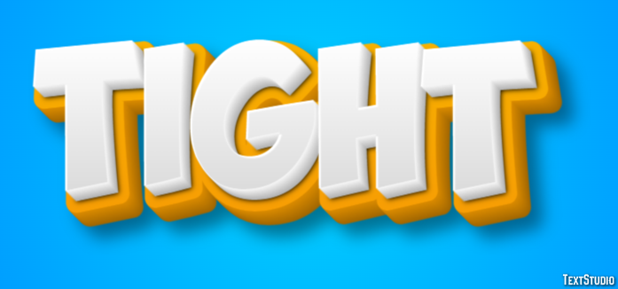 Tight Efekt tekstowy