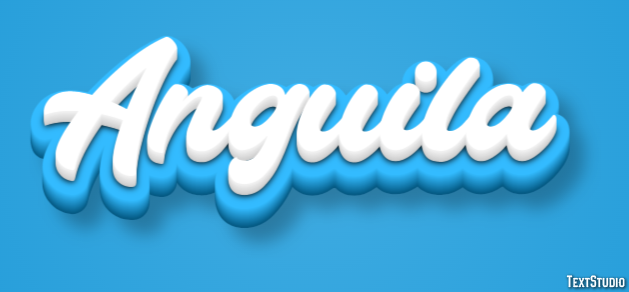 Anguila Efecto de Texto
