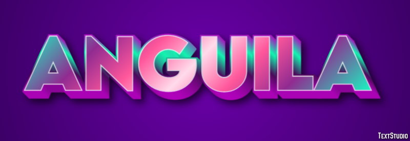Anguila Efecto de Texto