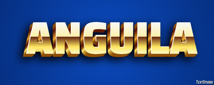 Anguila Efecto de texto