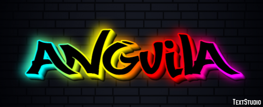Anguila Efecto de Texto