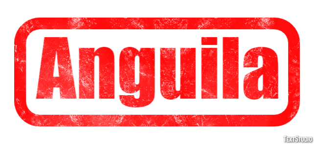 Anguila Efecto de texto