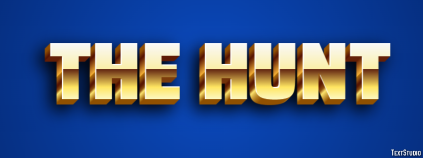 The Hunt Text Effect