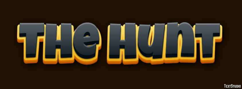 The Hunt Text Effect