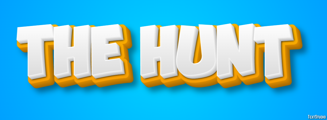 The Hunt Text Effect