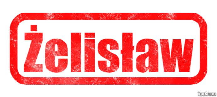 Żelisław Efecto de Texto