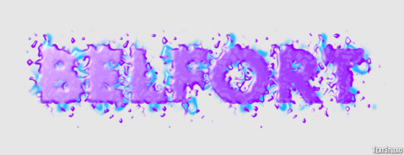 Belfort Efecto de Texto