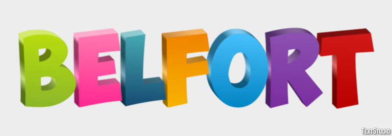 Belfort Effet de texte