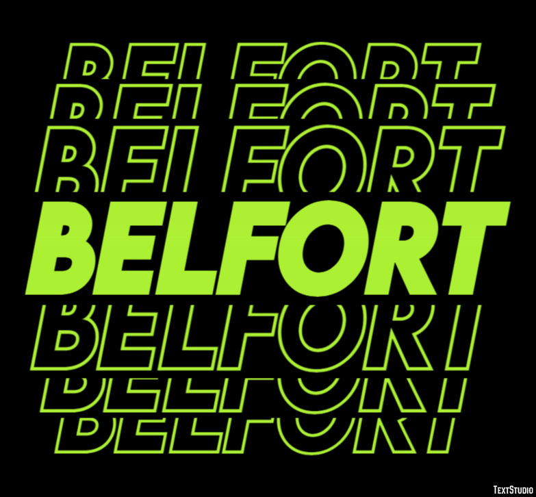 Belfort Эффект текста
