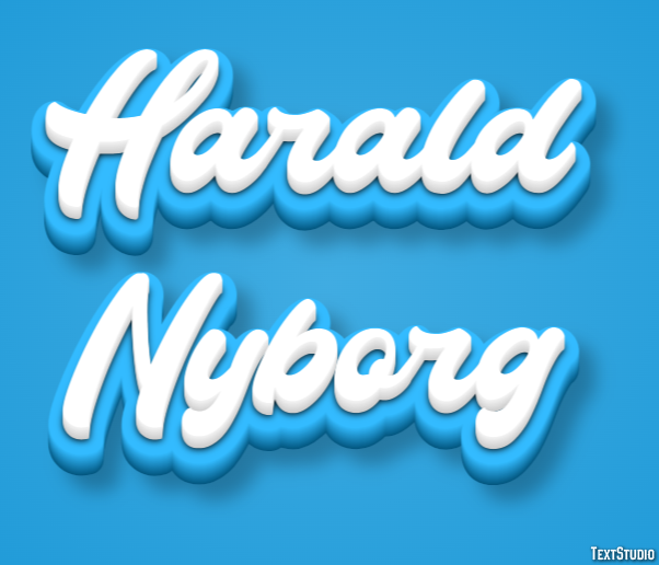 Harald Nyborg Effetto testo