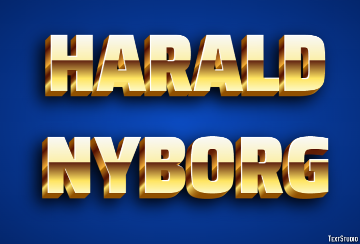 Harald Nyborg Effet de Texte