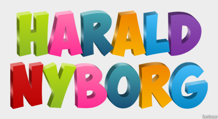 Harald Nyborg Effet de texte