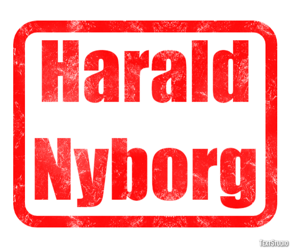 Harald Nyborg Effetto testo