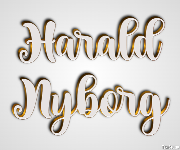 Harald Nyborg Effet de texte