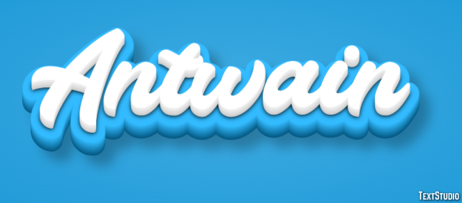 Antwain Text effect