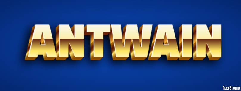 Antwain Text Effect