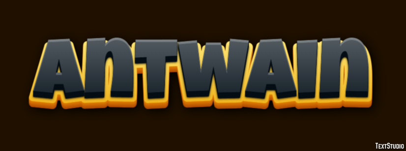 Antwain Text effect