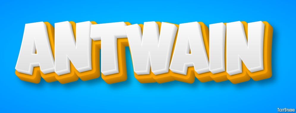 Antwain Text effect