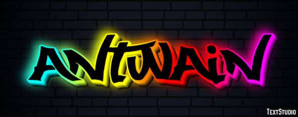 Antwain Text effect