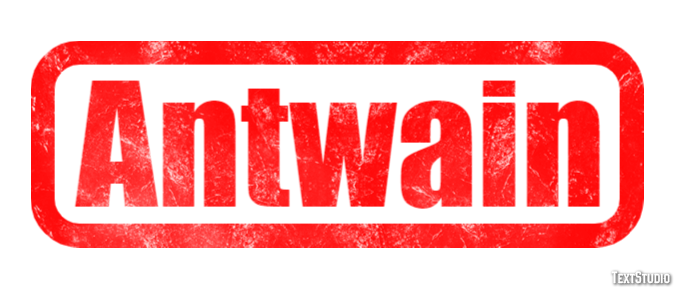 Antwain Text Effect