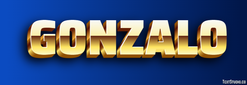 Gonzalo Texteffekt