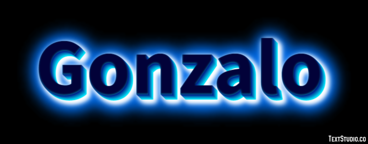 Gonzalo Efecto de Texto