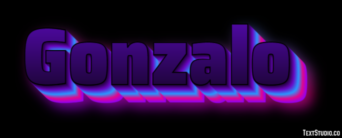 Gonzalo Texteffekt
