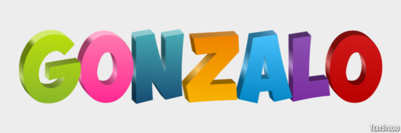 Gonzalo Texteffekt