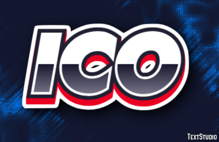 ICO Tekst Effect