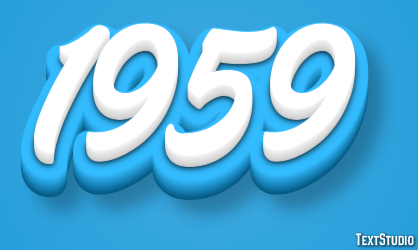 1959 Text Effect
