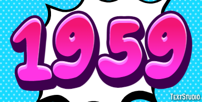 1959 Text Effect