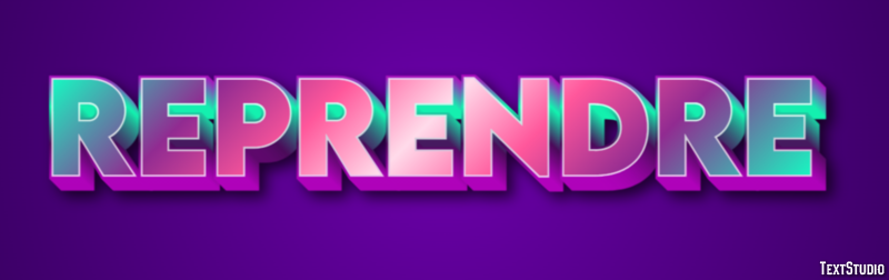 Reprendre Effet de texte