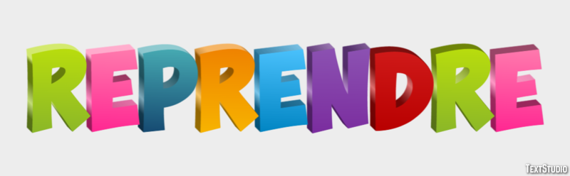 Reprendre Effet de texte