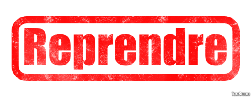 Reprendre Texteffekt
