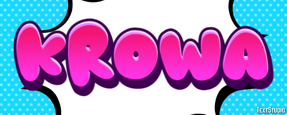 Krowa Efekt tekstowy