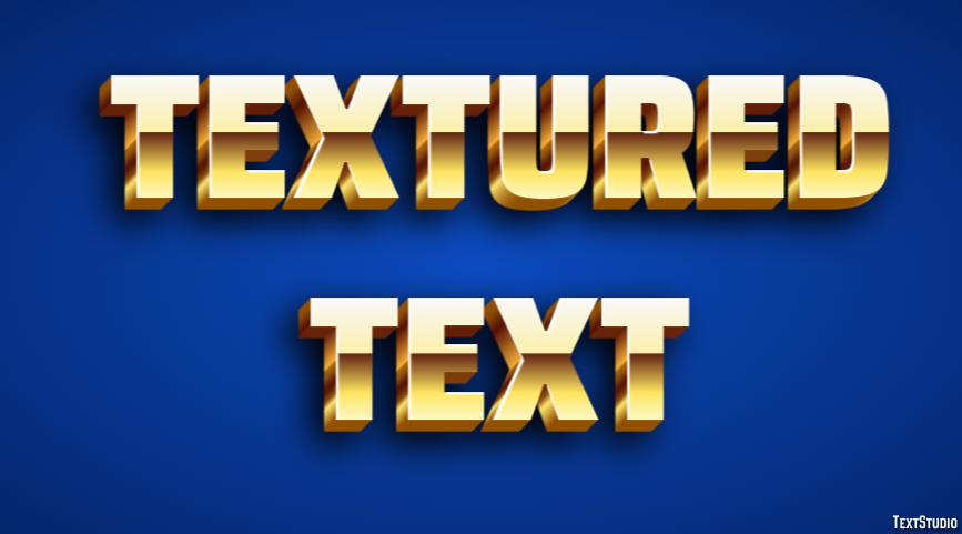 Textured Text Texteffekt