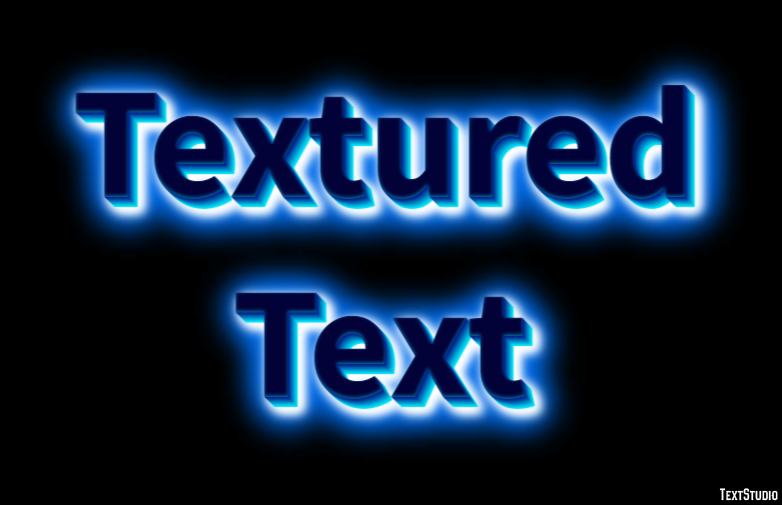 Textured Text Efekt tekstowy
